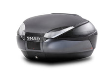 Cargar imagen en el visor de la galería, Shad Maleta Top Case SH48-CB Carbono/Black + Respaldo