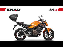 Cargar y reproducir el video en el visor de la galería, Shad Maleta Top case SH34-C Carbono