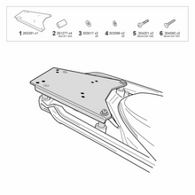 Cargar imagen en el visor de la galería, Shad Anclaje Topcase BMW R1300GS (W0RS14ST)
