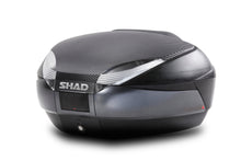 Cargar imagen en el visor de la galería, Shad Maleta Top Case SH48-CB Carbono/Black + Respaldo
